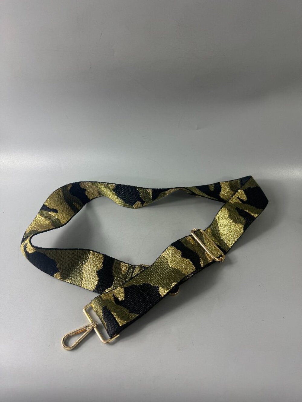 Ahdorned Black/Army/Gold Camo Adjustable Strap